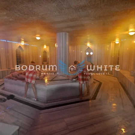 M3 Bodrum Flamingo 2 Bedroom Garden Pool Holiday Homes Feriehus *