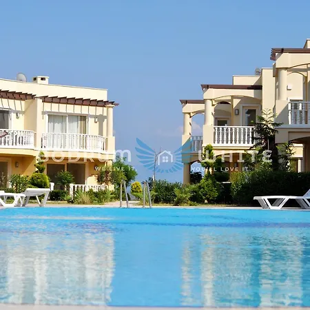 Feriehus M3 Bodrum Flamingo 2 Bedroom Garden Pool Holiday Homes *